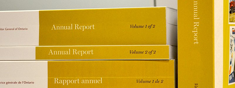 Ontario Auditor General Report on Auto Insurance Reforms